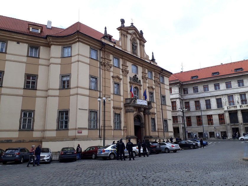 Klementinum Entrance