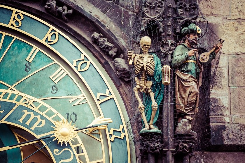 Astronomical Clock - Sceleton