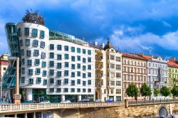Dancing House riverside