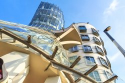 Detail of the Dancing House